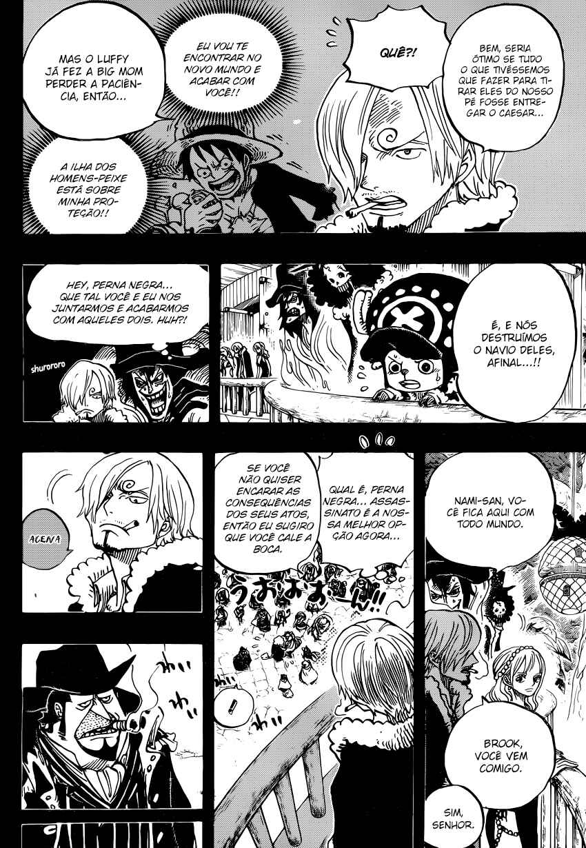 One Piece capítulo 812 página 9