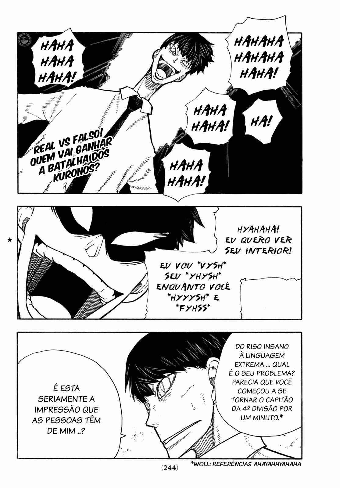 Fire Force capítulo 277 página 3