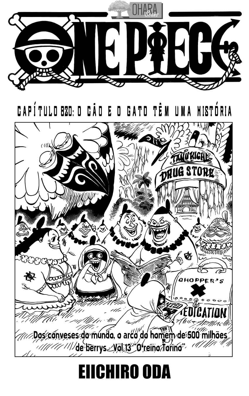 One Piece capítulo 820 página 3