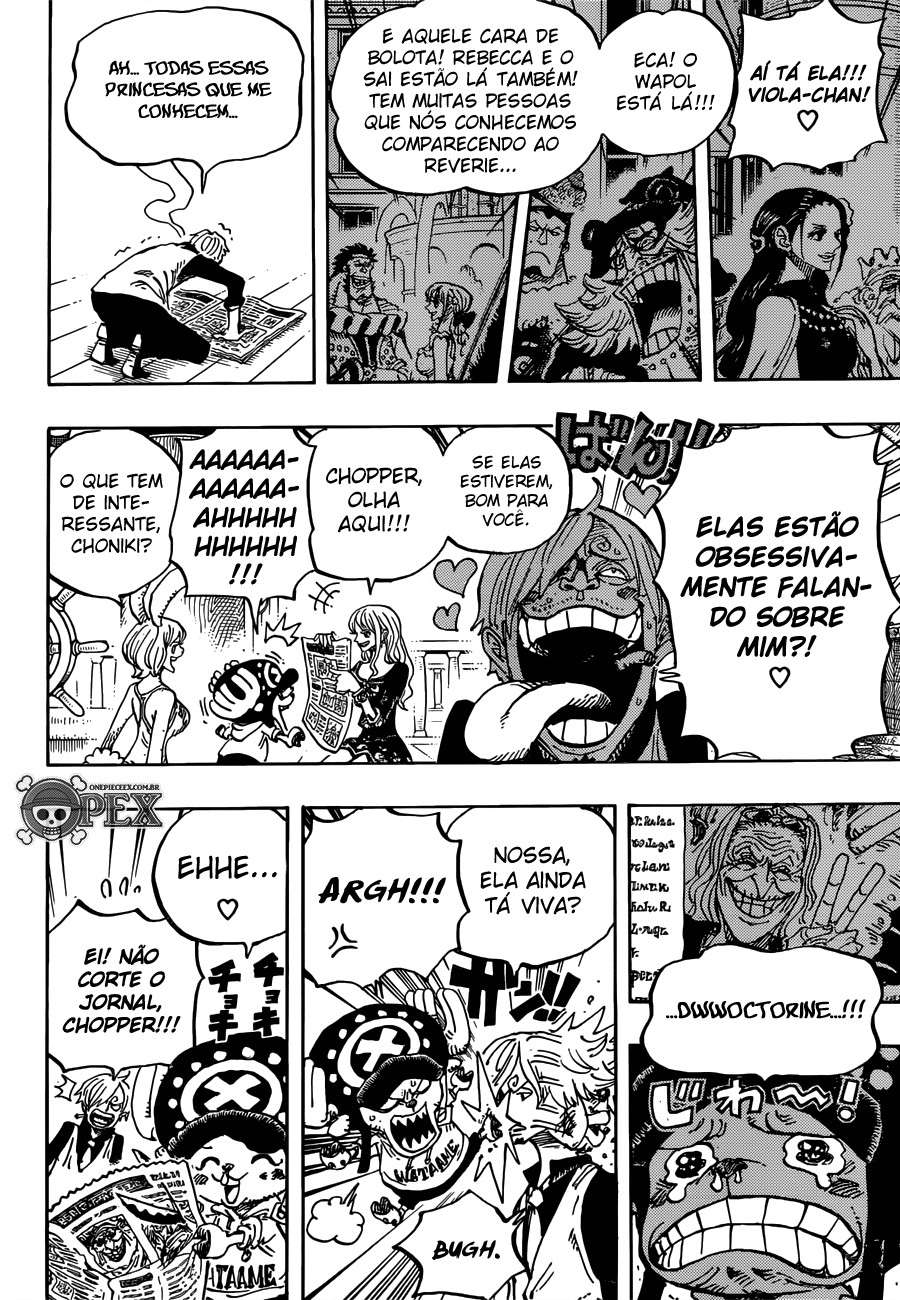 One Piece capítulo 910 página 4