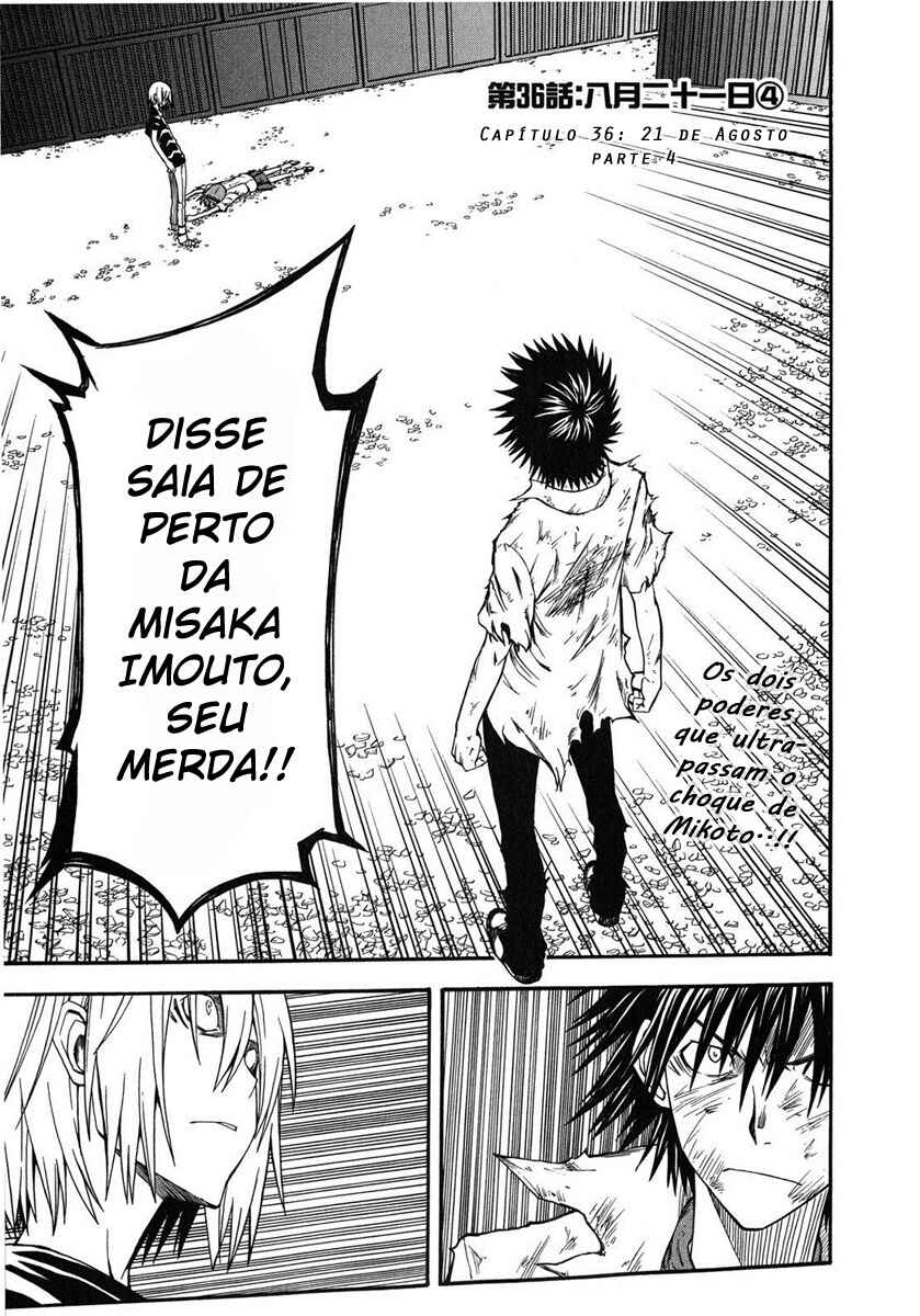 Toaru Majutsu no Index Gaiden: Toaru Kagaku no Railgun capítulo 36 página 5