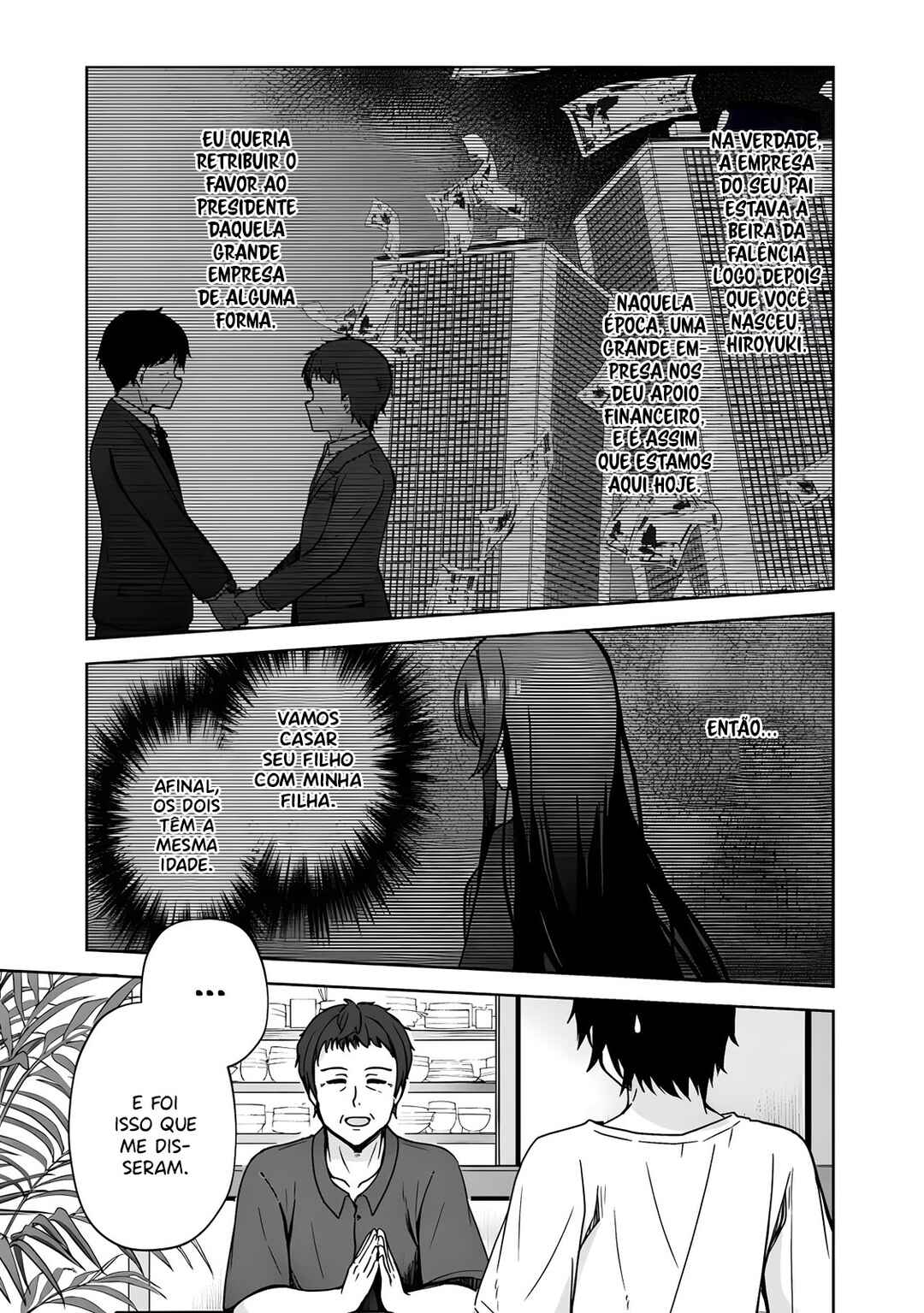 Iinazuke ga Dekita to Omottara, Sono Iinazuke ga Gakkou de Yuumei na “Akuyaku Reijou” Dattan dakedo, Dou Sureba Ii? capítulo 1 página 7