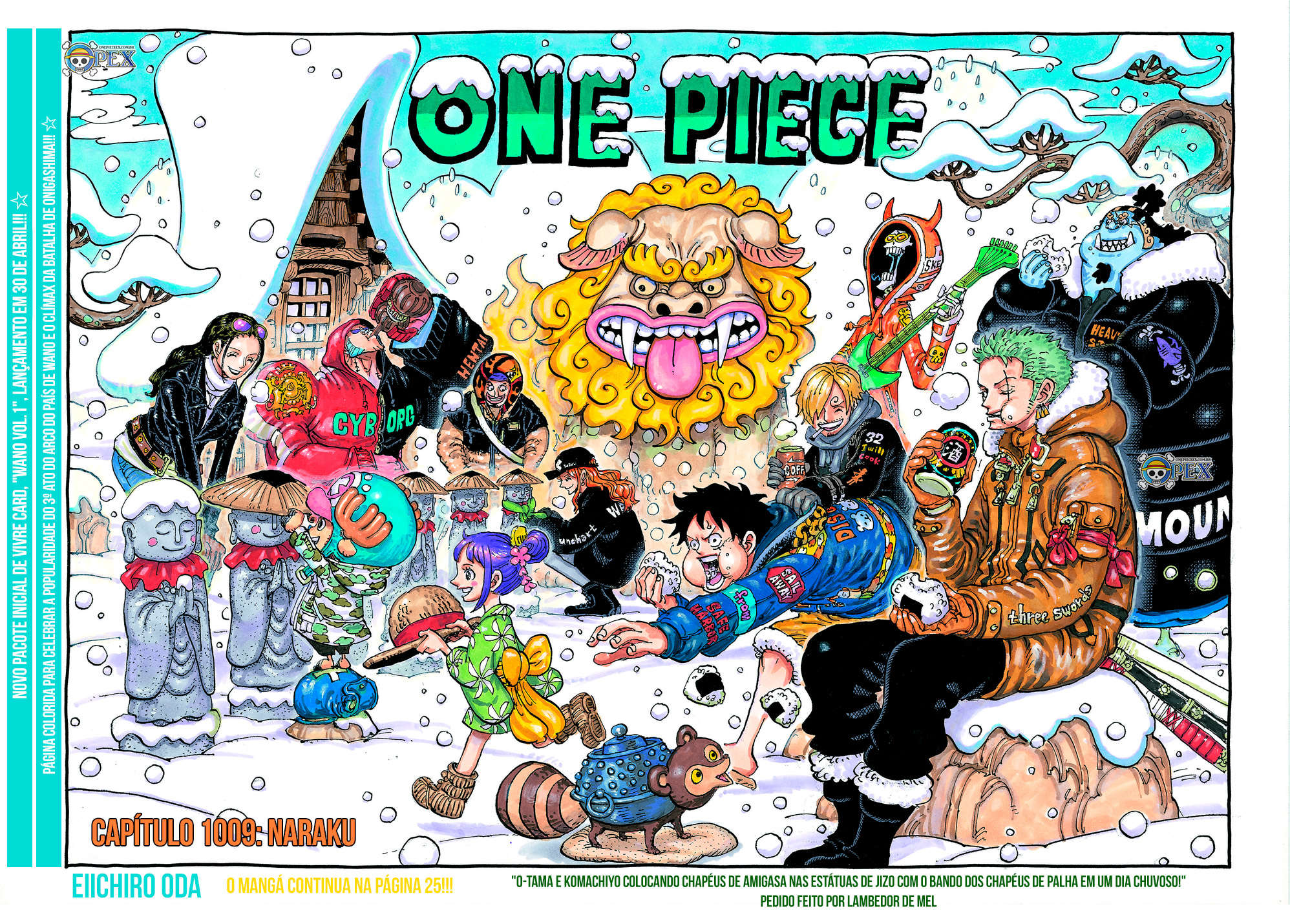 One Piece capítulo 1009 página 1