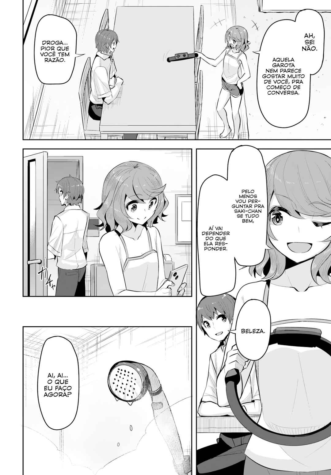 Tenkousaki no Seiso Karen na Bishoujo ga, Mukashi Danshi to Omotte Issho ni Asonda Osananajimi datta Ken capítulo 14 página 7