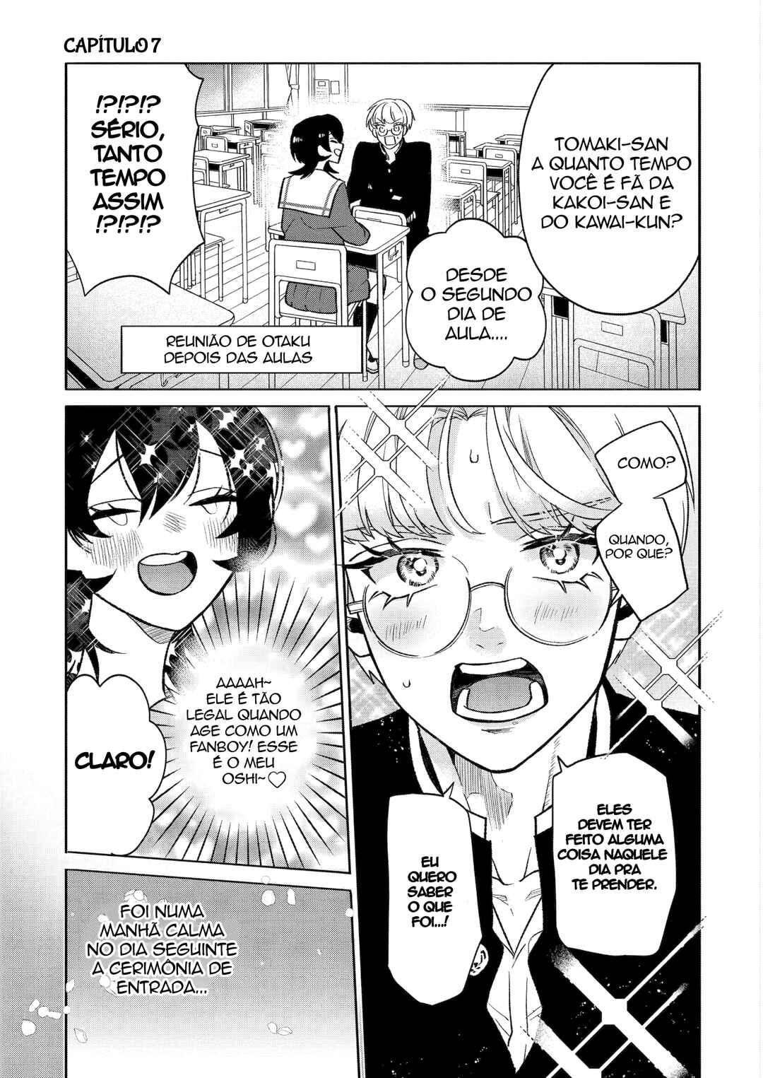Otaku mo Koi mo Rensa Suru capítulo 7 página 1