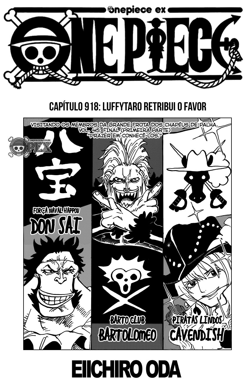 One Piece capítulo 918 página 2