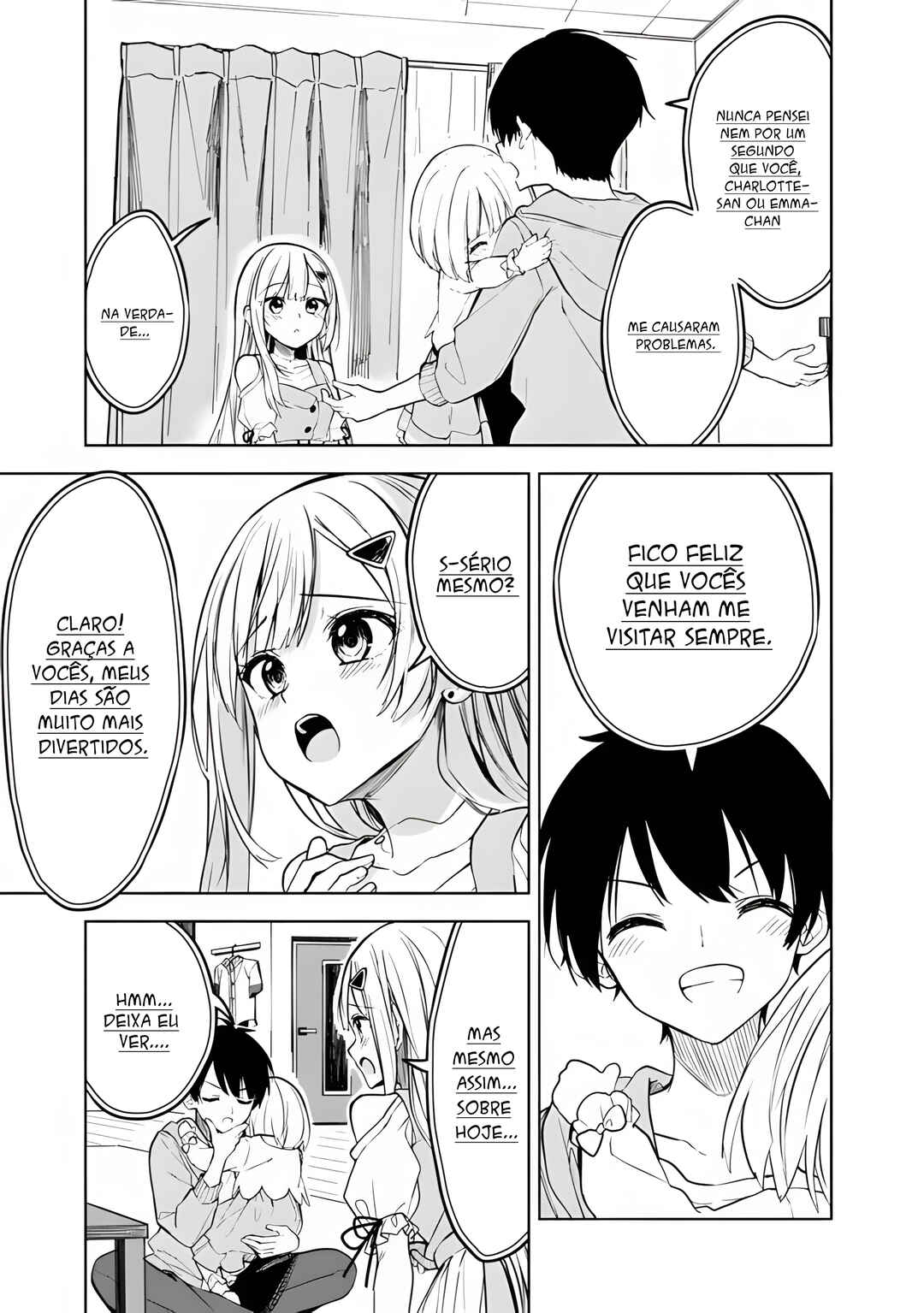 Maigo ni Natteita Youjo wo Tasuketara, Otonari ni Sumu Bishoujo Ryuugakusei ga Ie ni Asobi ni Kuru you ni Natta Ken ni Tsuite capítulo 12 página 4