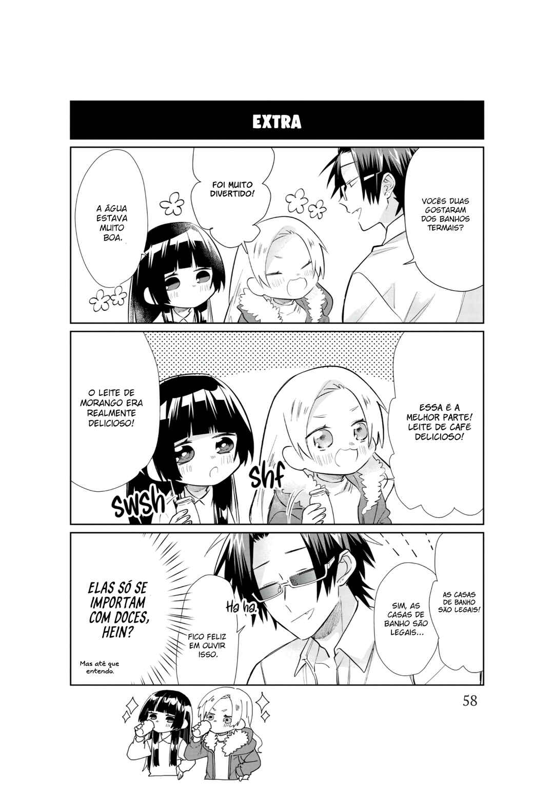 Kumichou Musume to Sewa-gakari capítulo 43 página 15