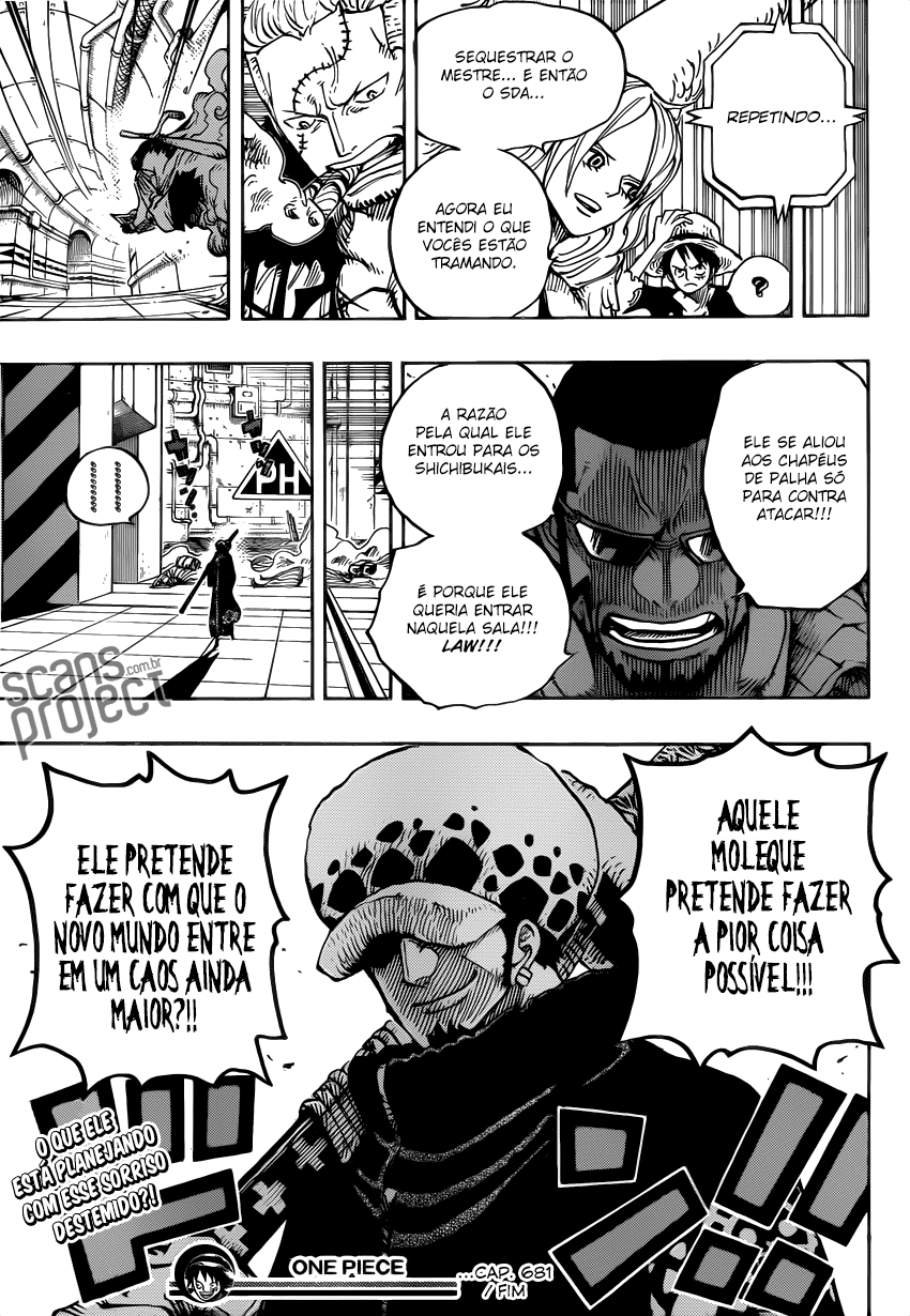 One Piece capítulo 681 página 20