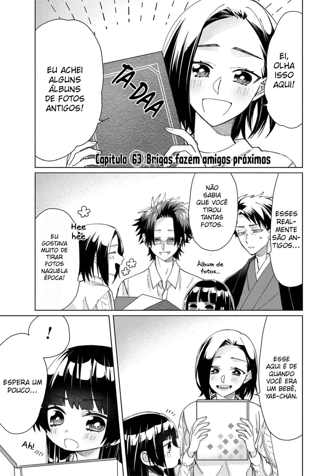 Kumichou Musume to Sewa-gakari capítulo 63 página 2