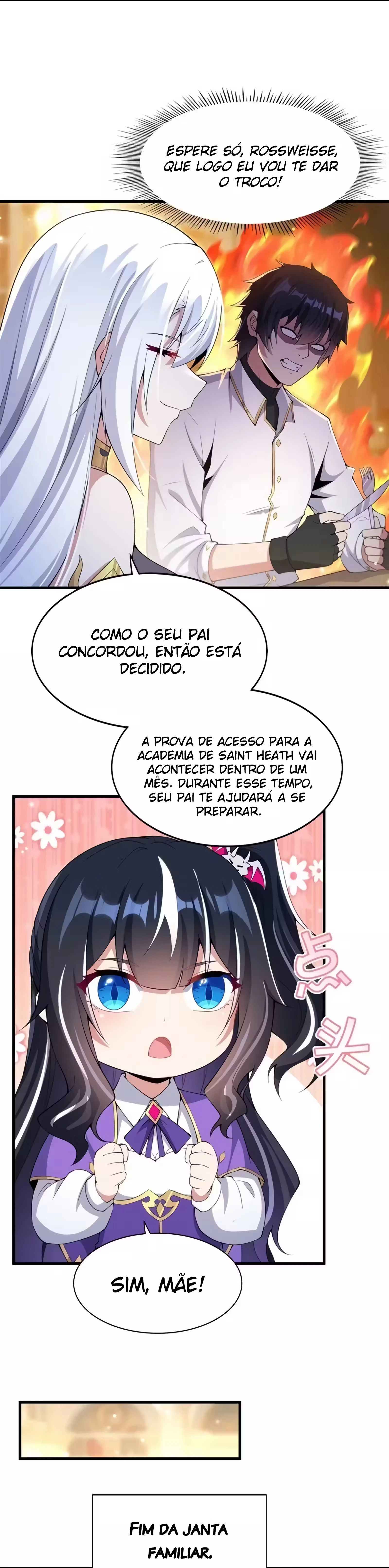 Shut Up, Evil Dragon! I don’t want to raise a child with you anymore capítulo 7 página 9