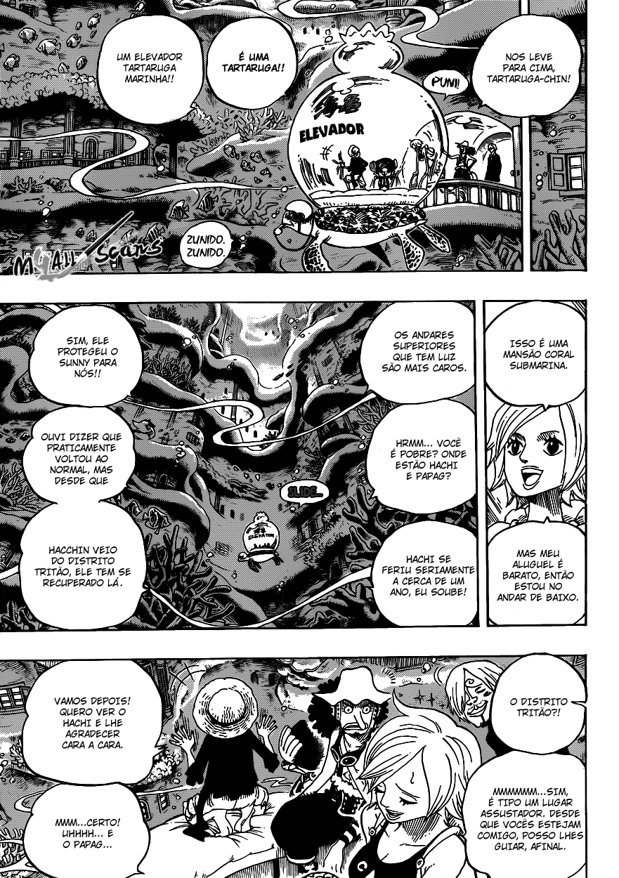 One Piece capítulo 608 página 14