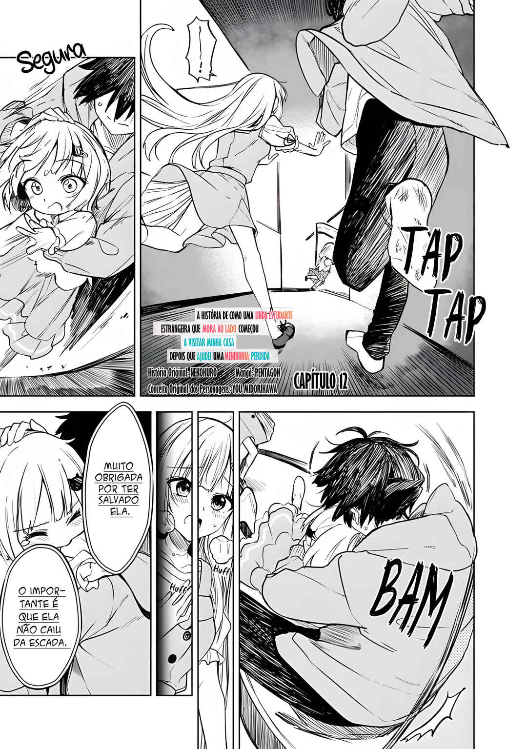 Maigo ni Natteita Youjo wo Tasuketara, Otonari ni Sumu Bishoujo Ryuugakusei ga Ie ni Asobi ni Kuru you ni Natta Ken ni Tsuite capítulo 12 página 2