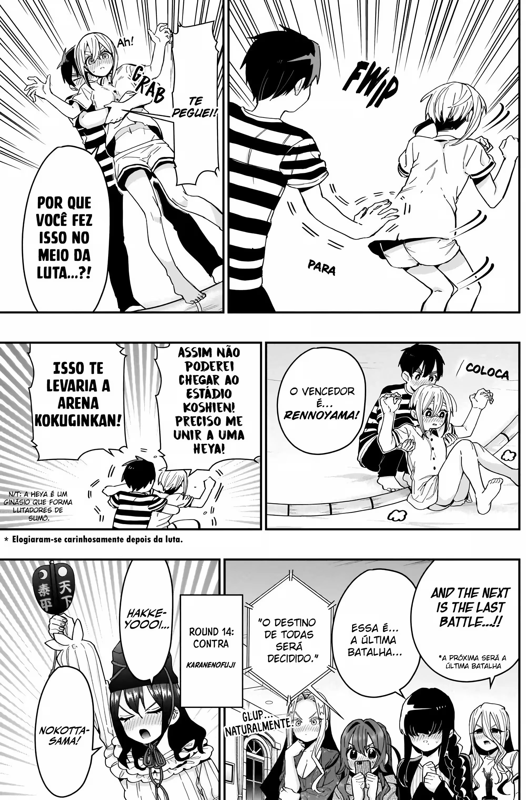 Kimi no Koto ga dai dai dai dai dai suki na 100-nin no Kanojo capítulo 68 página 12