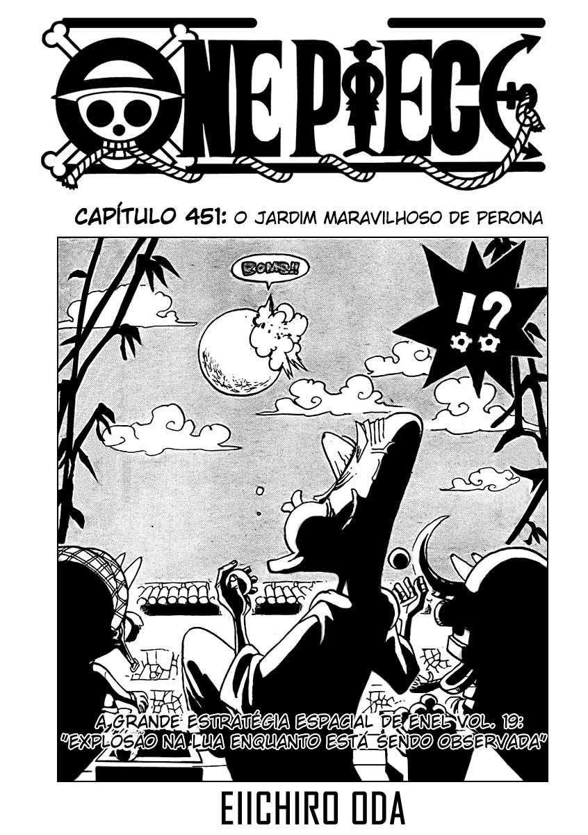 One Piece capítulo 451 página 1