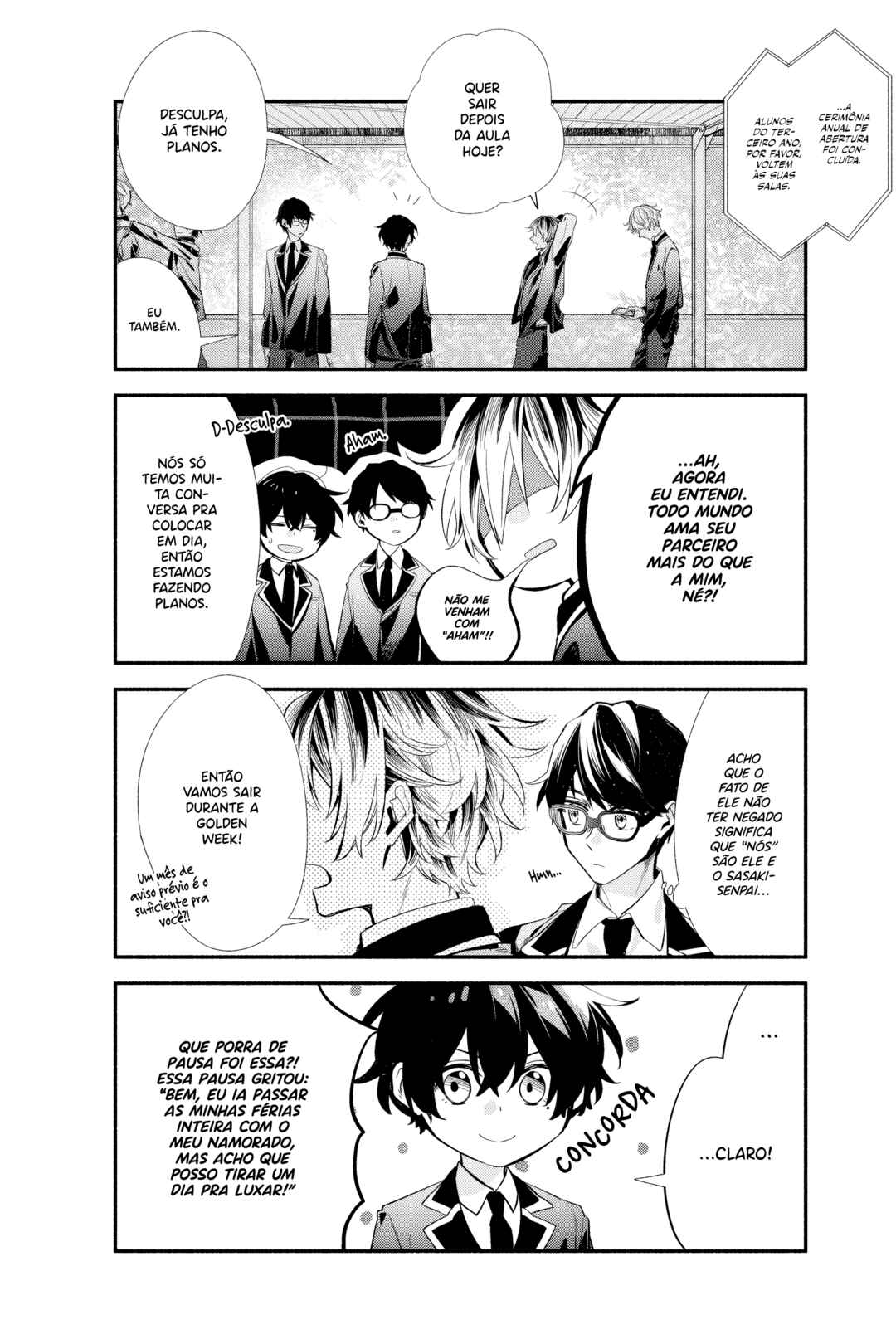 Sasaki to Miyano capítulo 40 página 10