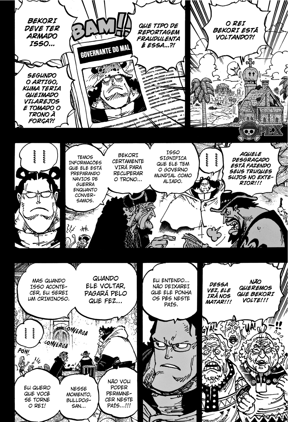 One Piece capítulo 1099 página 7