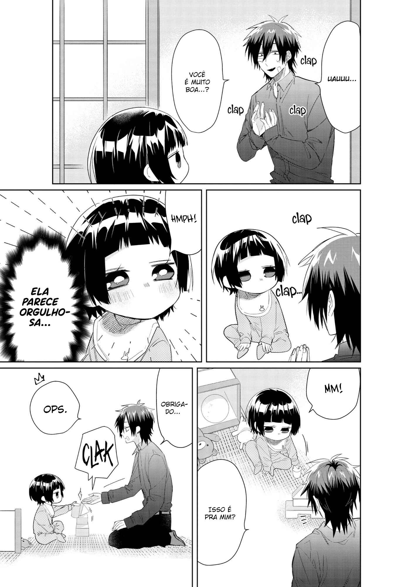 Kumichou Musume to Sewa-gakari capítulo 31.2 página 8