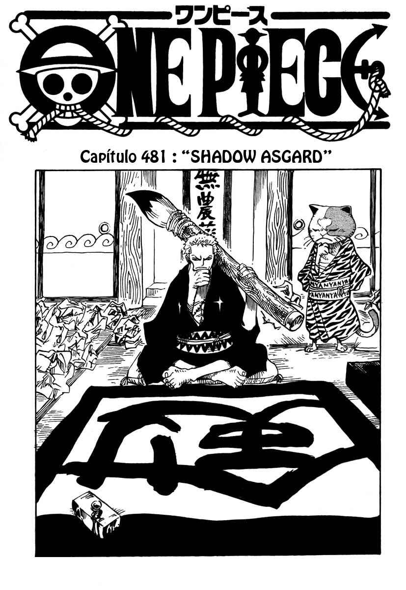 One Piece capítulo 481 página 1