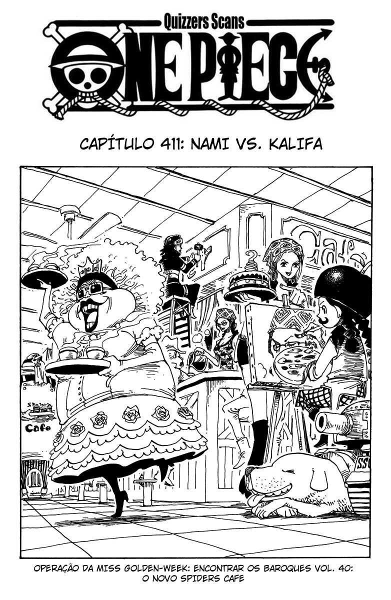 One Piece capítulo 411 página 1