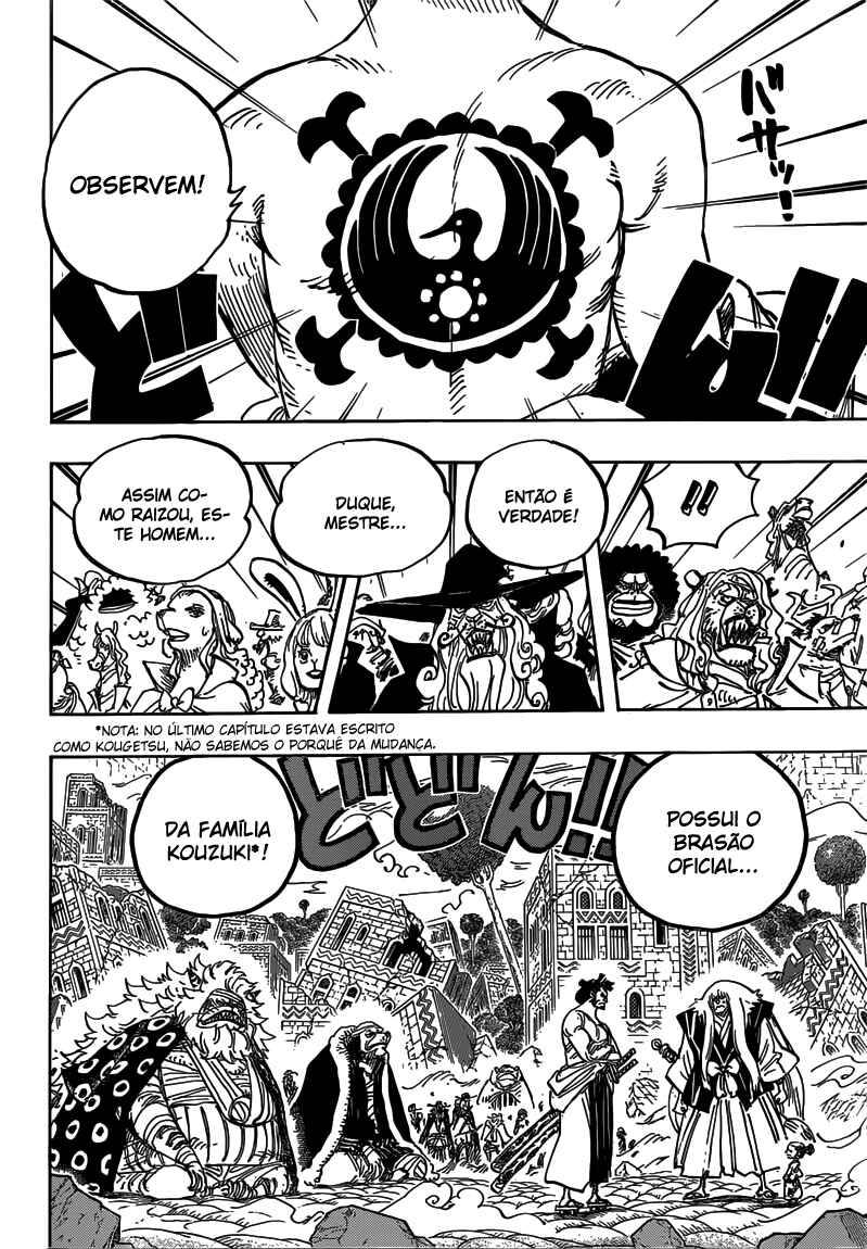 One Piece capítulo 817 página 5