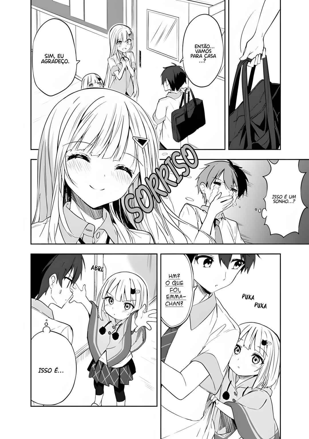 Maigo ni Natteita Youjo wo Tasuketara, Otonari ni Sumu Bishoujo Ryuugakusei ga Ie ni Asobi ni Kuru you ni Natta Ken ni Tsuite capítulo 2 página 7