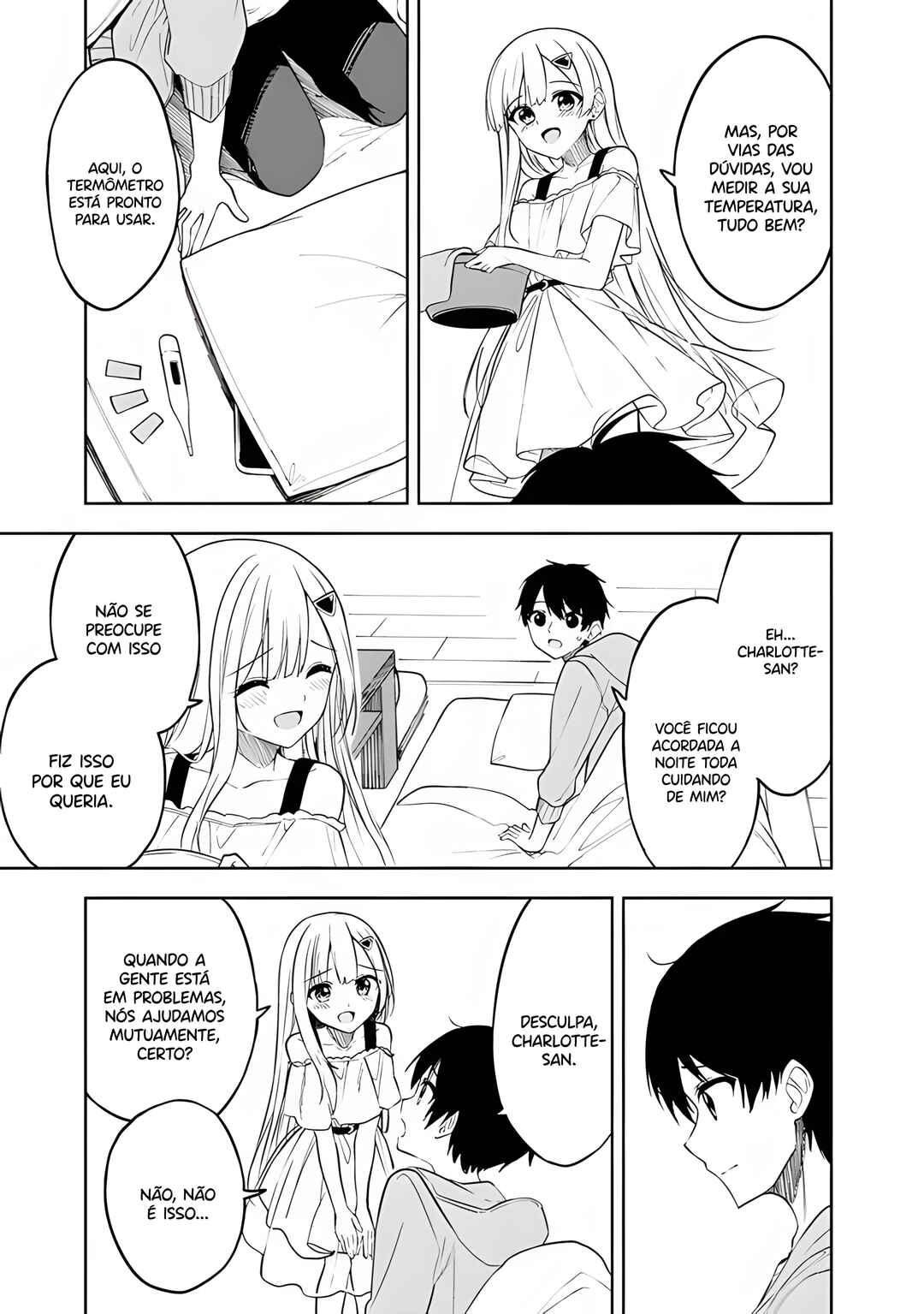 Maigo ni Natteita Youjo wo Tasuketara, Otonari ni Sumu Bishoujo Ryuugakusei ga Ie ni Asobi ni Kuru you ni Natta Ken ni Tsuite capítulo 11 página 4