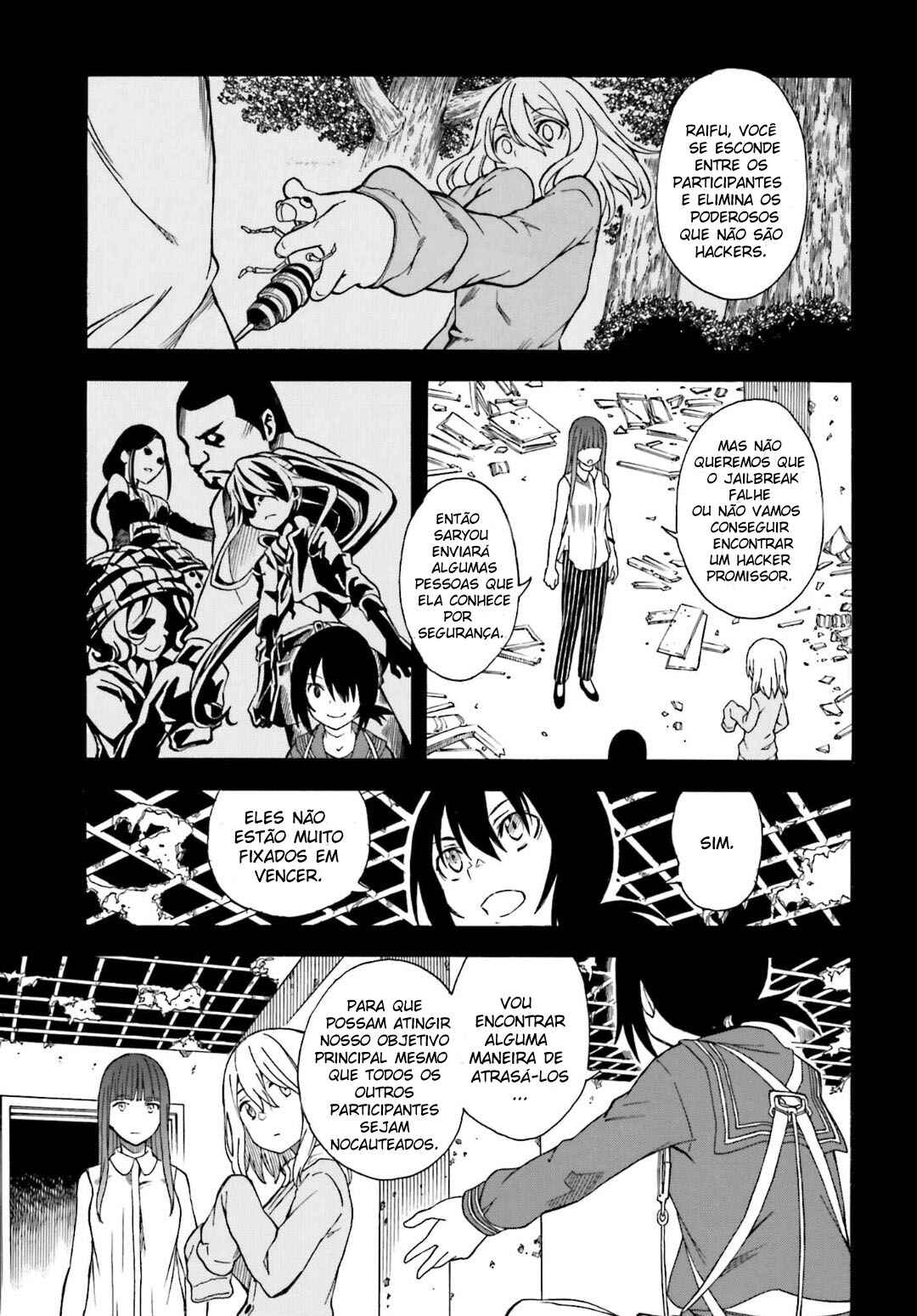 Toaru Majutsu no Index Gaiden: Toaru Kagaku no Railgun capítulo 107 página 3