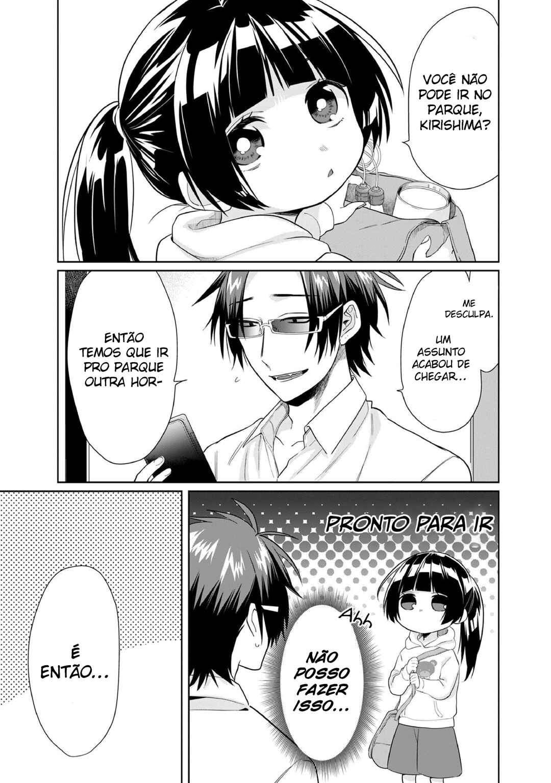 Kumichou Musume to Sewa-gakari capítulo 21 página 3
