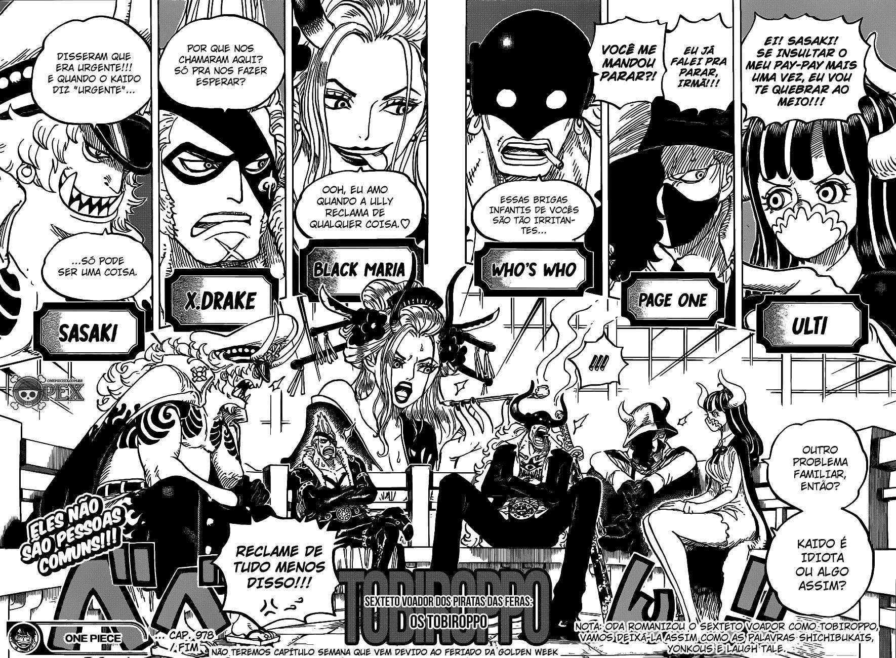 One Piece capítulo 978 página 14