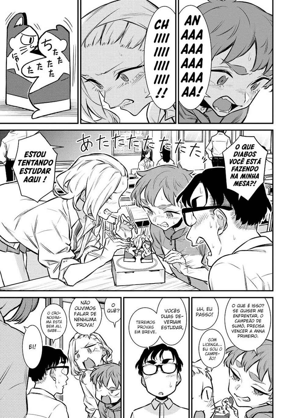 Yancha Gal no Anjou-san capítulo 138 página 14