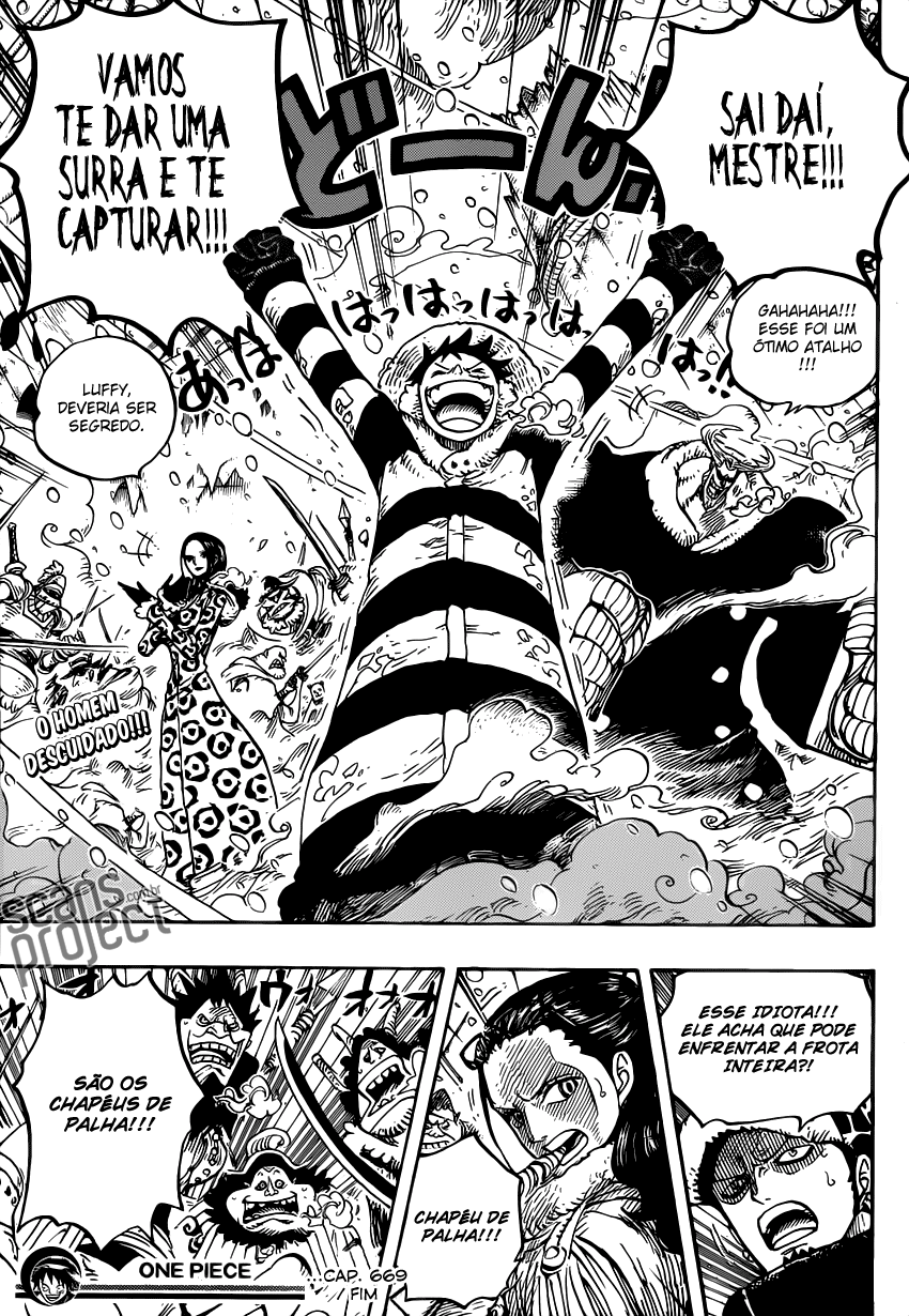 One Piece capítulo 669 página 18