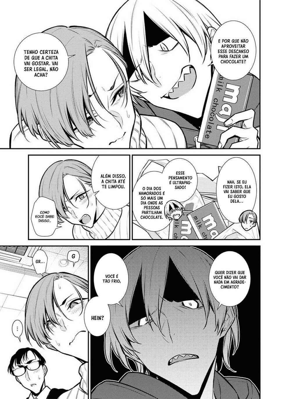 Yancha Gal no Anjou-san capítulo 99 página 8