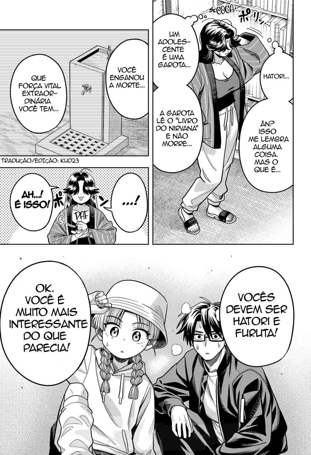 Hatori to Furuta no Hinichijou Sahanji capítulo 8 página 18