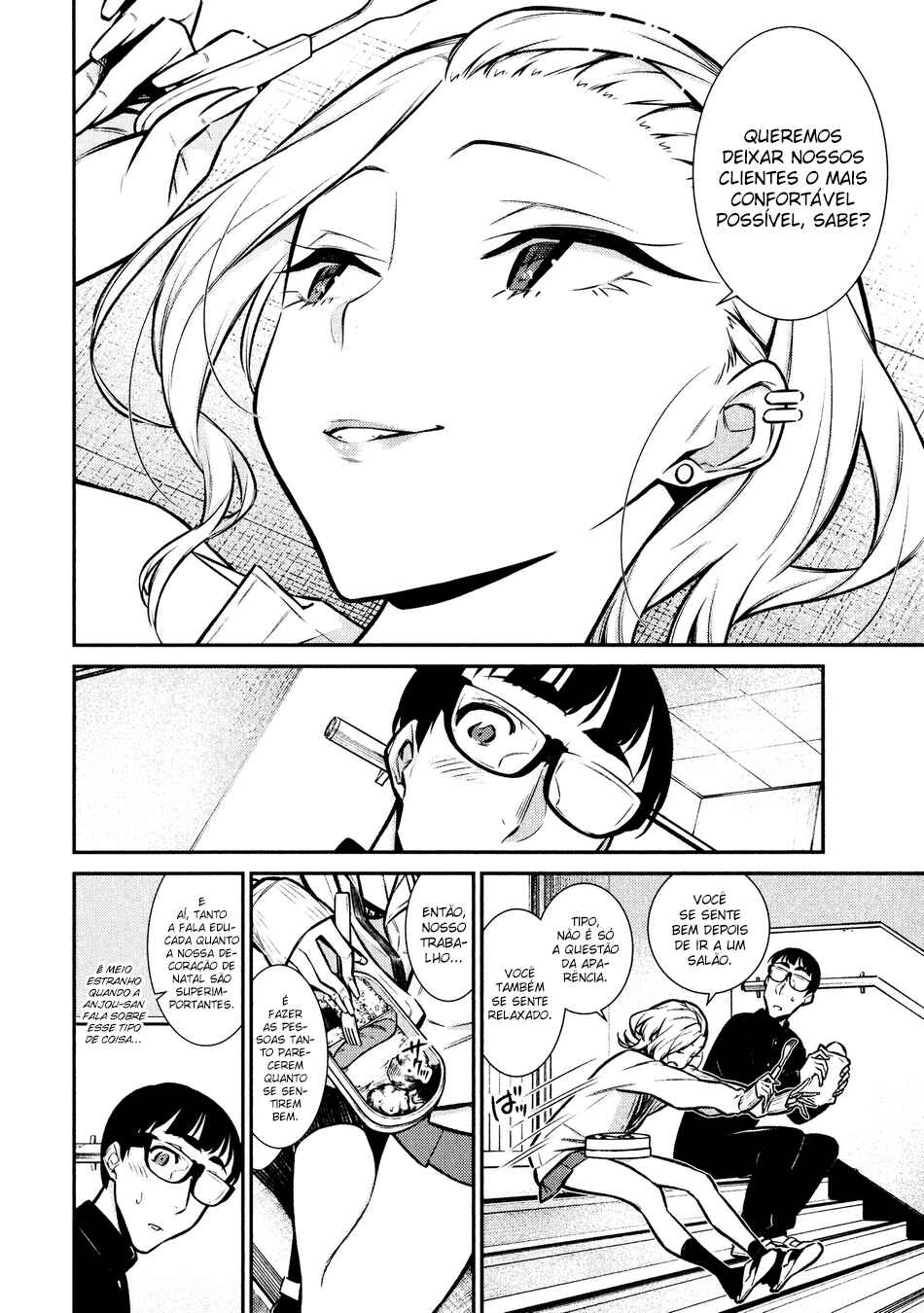 Yancha Gal no Anjou-san capítulo 61 página 9