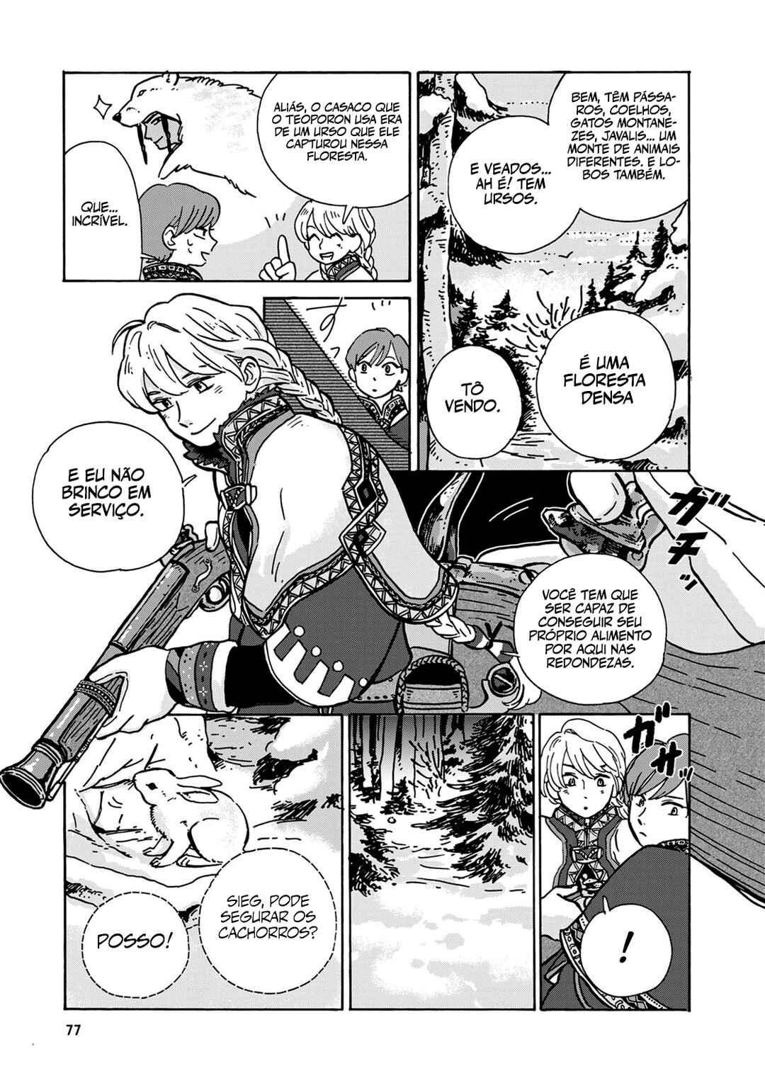 Hokuo Kizoku to Moukinzuma no Yukiguni Karigurashi capítulo 5 página 10