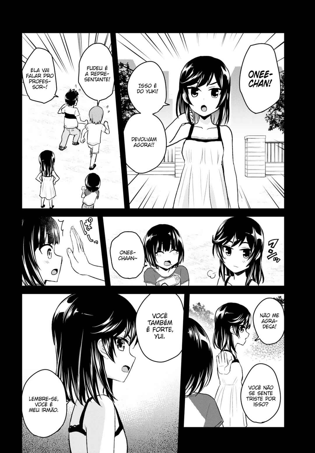 Hajimete no Gal capítulo 58 página 8