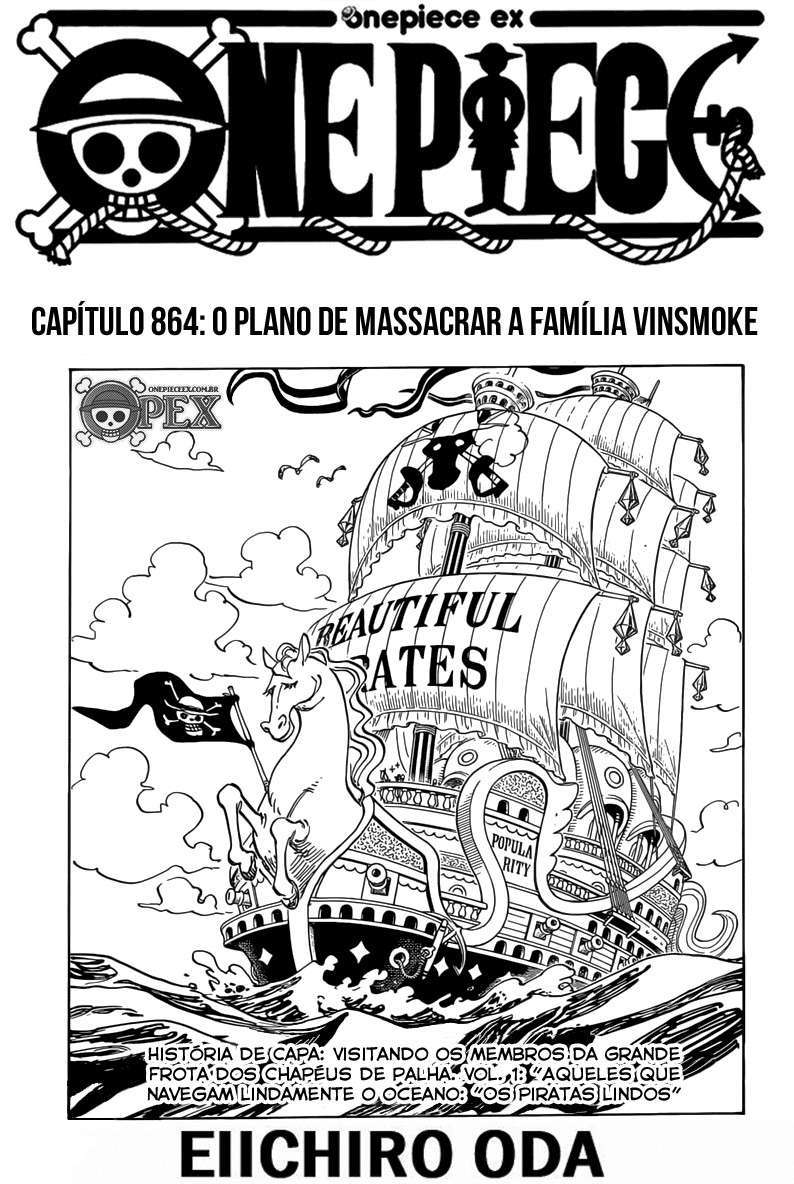 One Piece capítulo 864 página 1