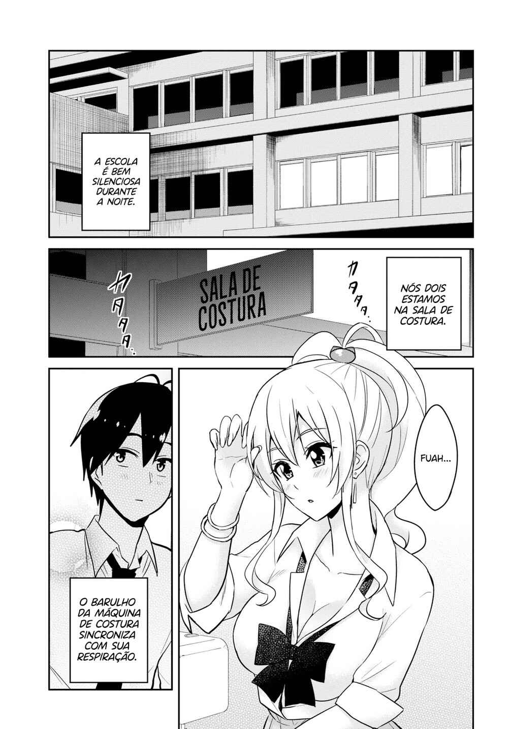 Hajimete no Gal capítulo 67 página 3