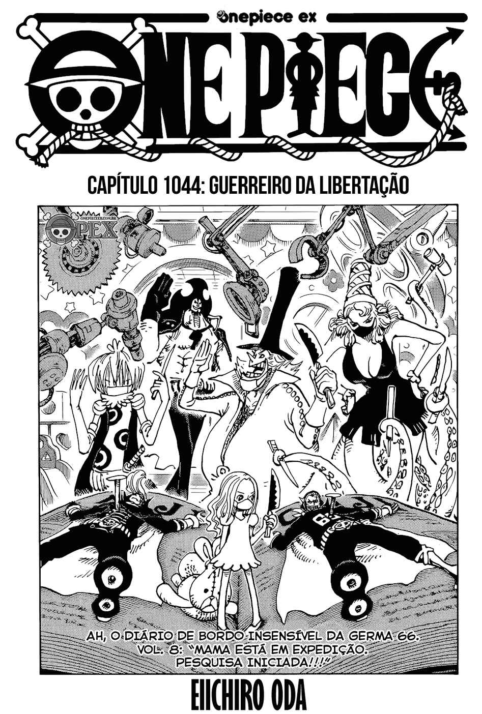 One Piece capítulo 1044 página 1
