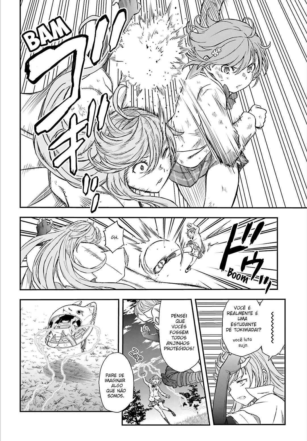 Toaru Majutsu no Index Gaiden: Toaru Kagaku no Railgun capítulo 122 página 15