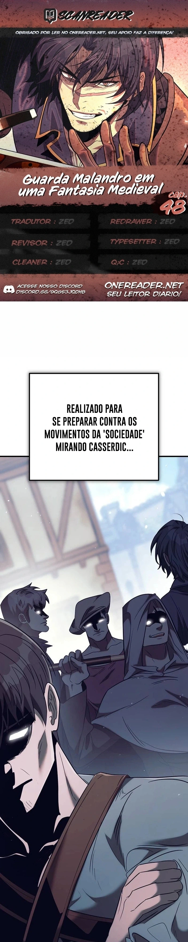 Guarda Malandro em uma Fantasia Medieval capítulo 48 página 1