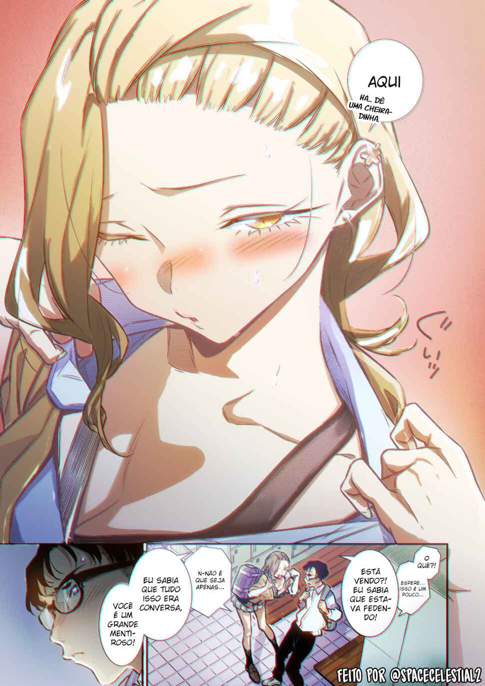 Yancha Gal no Anjou-san capítulo 136 página 14
