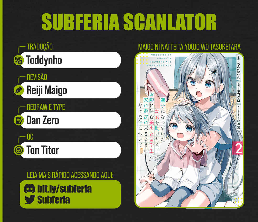 Maigo ni Natteita Youjo wo Tasuketara, Otonari ni Sumu Bishoujo Ryuugakusei ga Ie ni Asobi ni Kuru you ni Natta Ken ni Tsuite capítulo 13 página 1