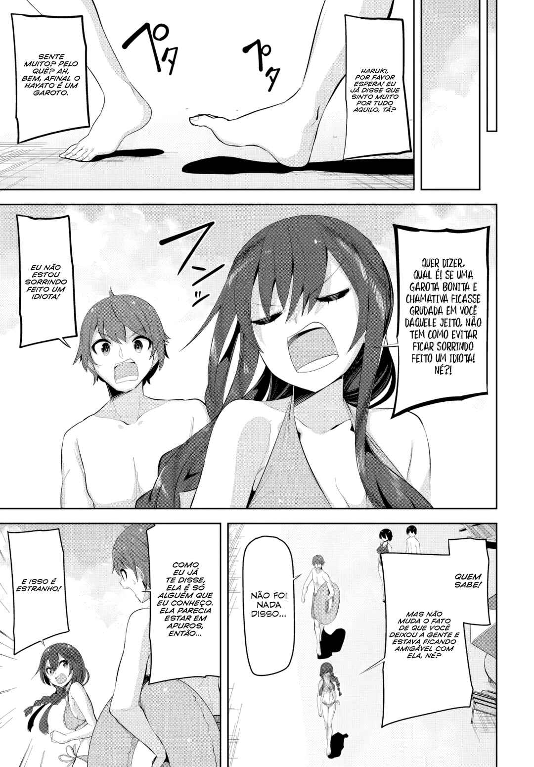 Tenkousaki no Seiso Karen na Bishoujo ga, Mukashi Danshi to Omotte Issho ni Asonda Osananajimi datta Ken capítulo 31 página 8