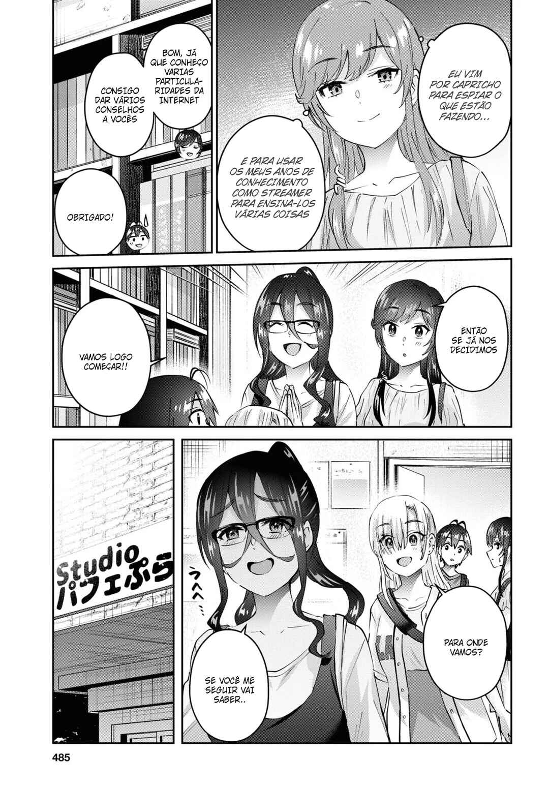 Hajimete no Gal capítulo 173 página 10