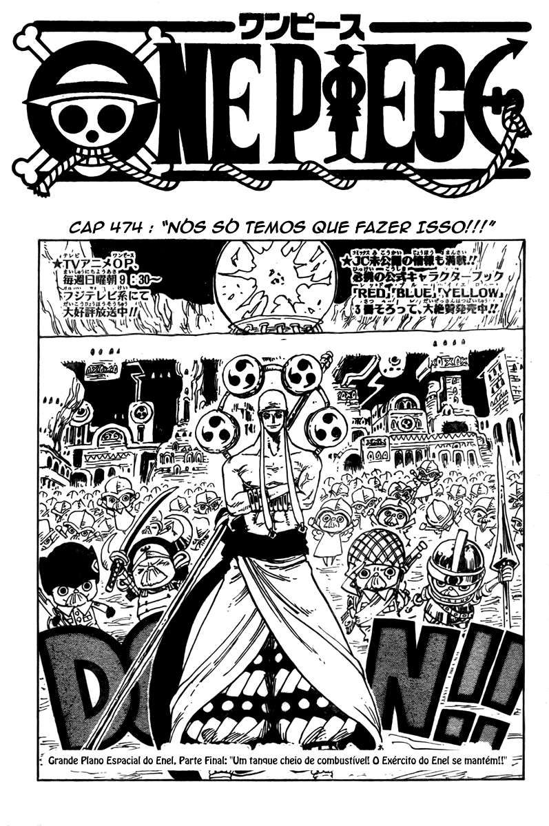 One Piece capítulo 474 página 1
