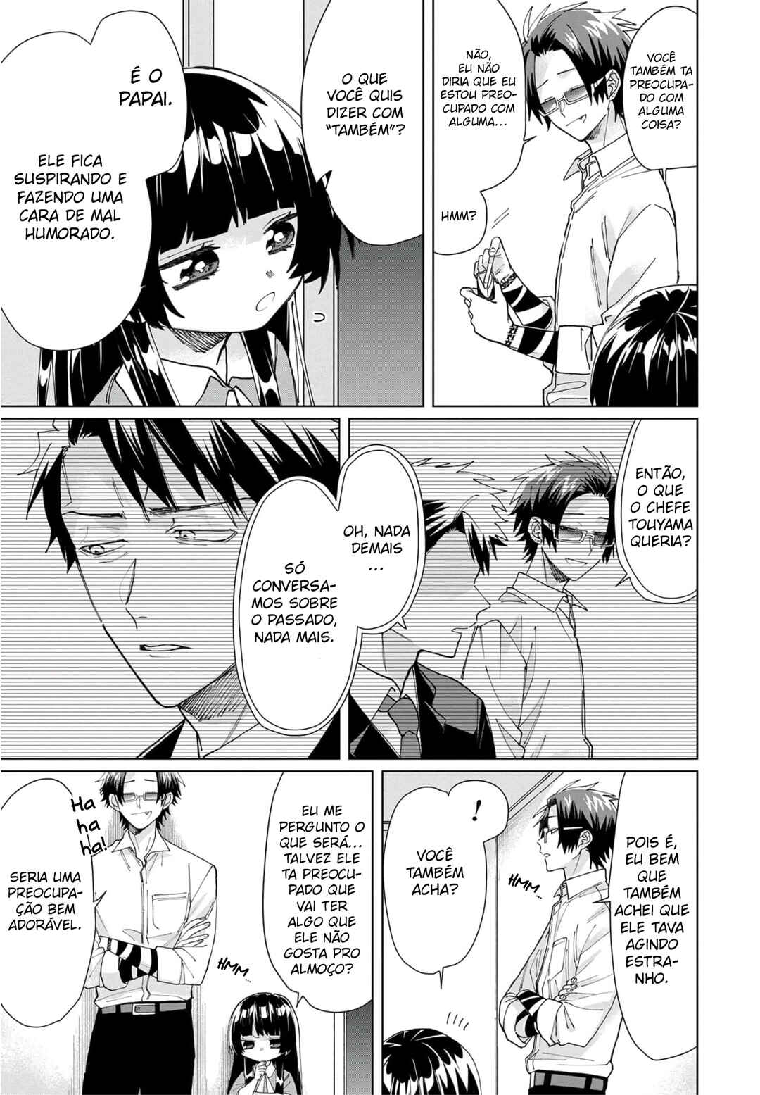 Kumichou Musume to Sewa-gakari capítulo 57 página 4