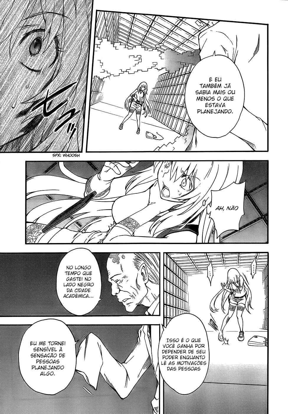 Toaru Majutsu no Index Gaiden: Toaru Kagaku no Railgun capítulo 67 página 5