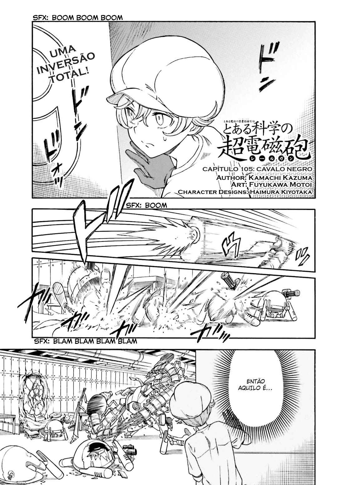 Toaru Majutsu no Index Gaiden: Toaru Kagaku no Railgun capítulo 105 página 1